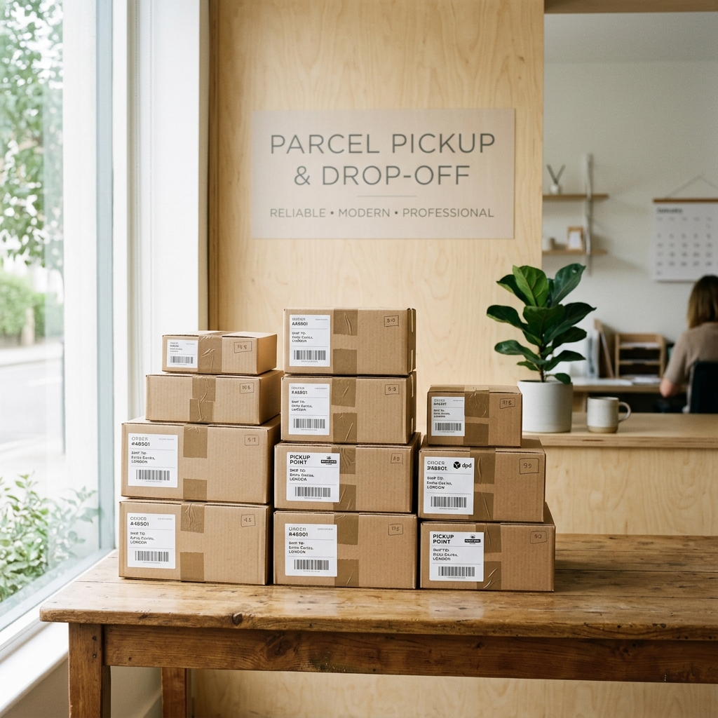 Výdejní a podací místo pro balíčky Zásilkovny a dalších dopravců v Ostravě